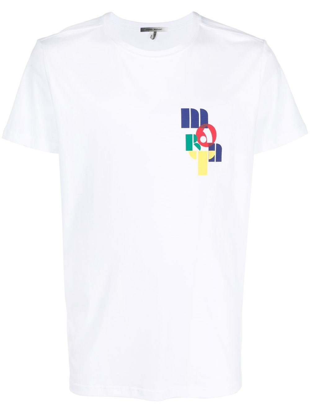 MARANT logo-print short-sleeve T-shirt - White von MARANT