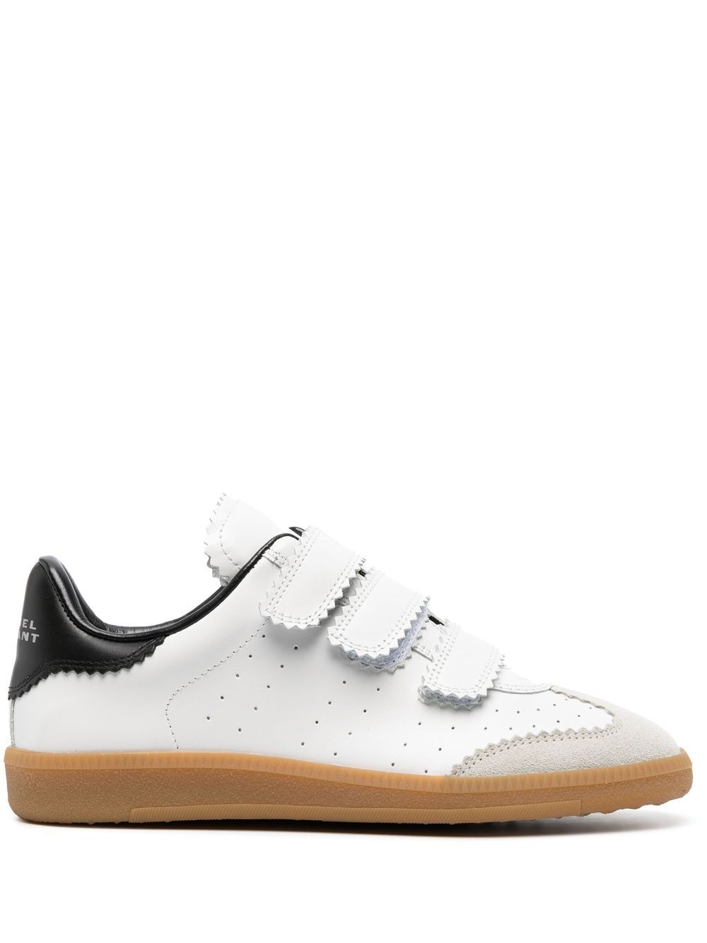 ISABEL MARANT Beth touch-strap sneakers - White von ISABEL MARANT