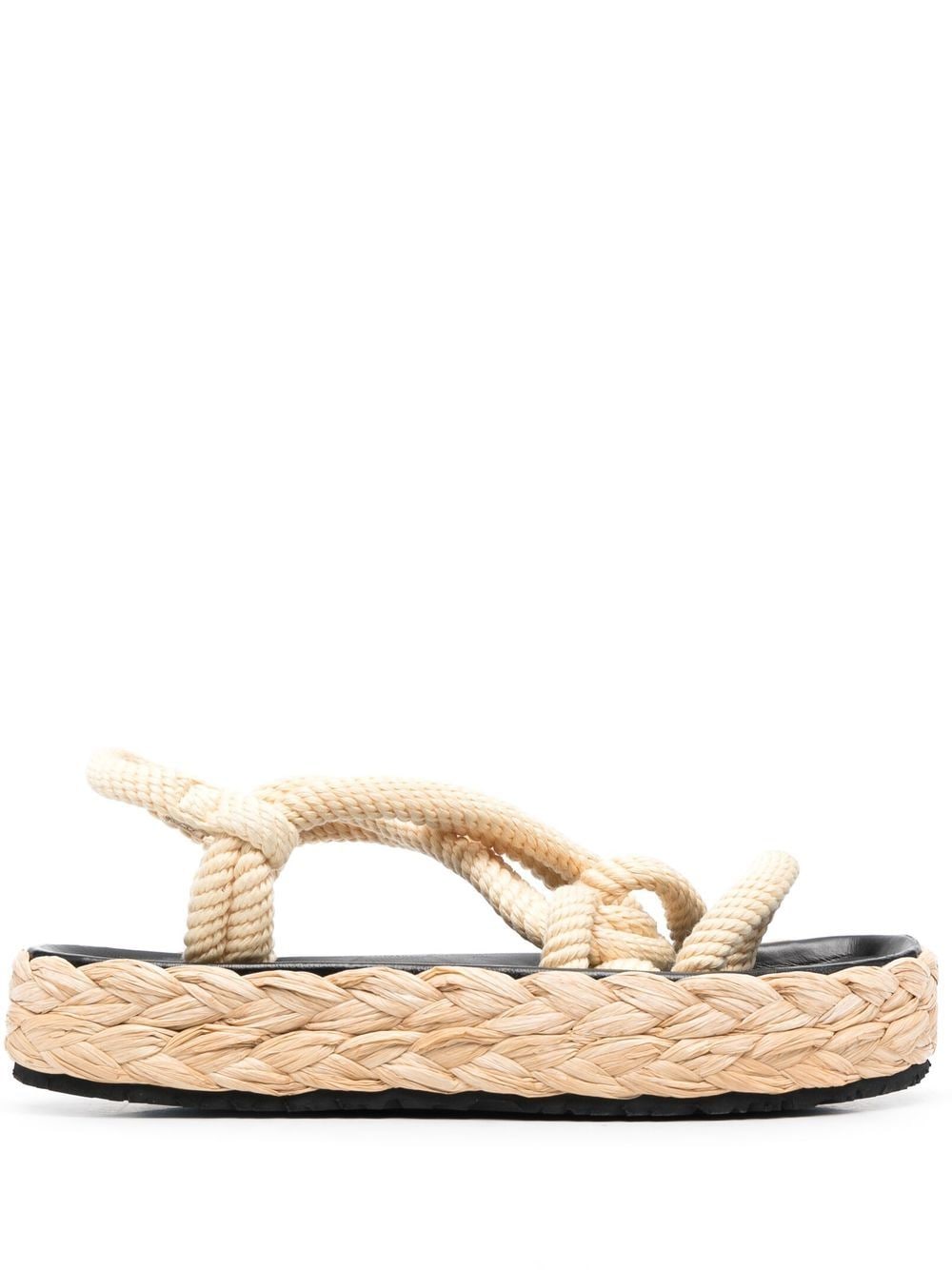 ISABEL MARANT rope-strap platform sandals - Neutrals von ISABEL MARANT