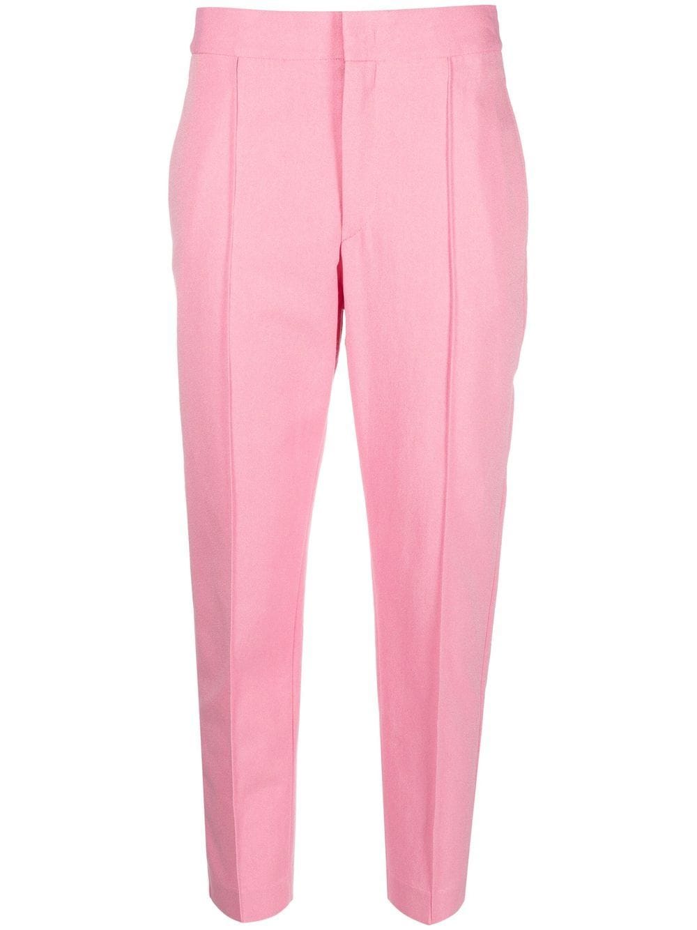 ISABEL MARANT seam-detail cropped trousers - Pink von ISABEL MARANT