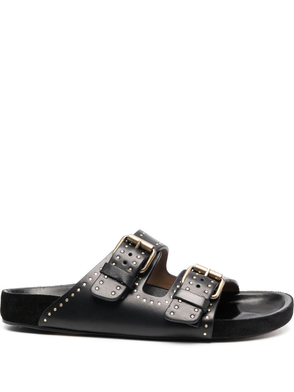 ISABEL MARANT studded buckle-fastening sandals - Black von ISABEL MARANT