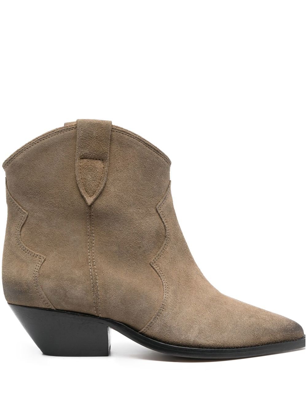 ISABEL MARANT suede 45mm ankle boots - Brown von ISABEL MARANT