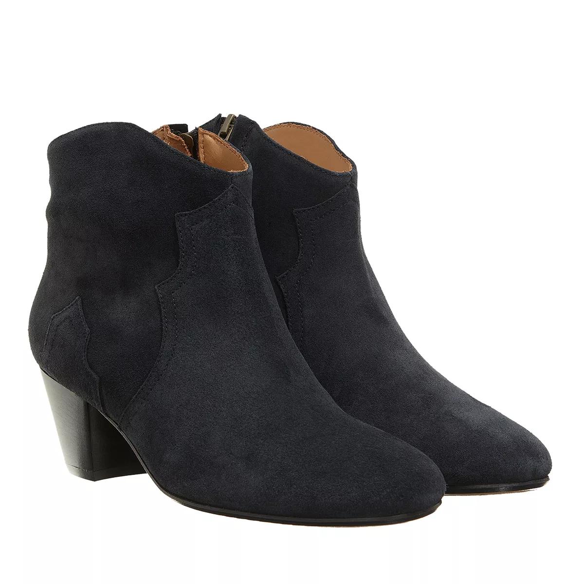 Isabel Marant Boots & Stiefeletten - Boots Calf Velvet Leather - Gr. 36 (EU) - in Schwarz - für Damen von Isabel marant