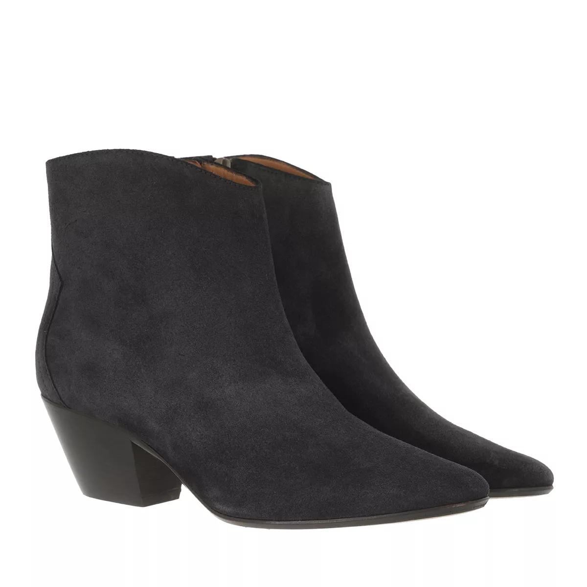 Isabel Marant Boots & Stiefeletten - Dacken Ankle Boots Suede Leather - Gr. 37 (EU) - in Grau - für Damen von Isabel marant