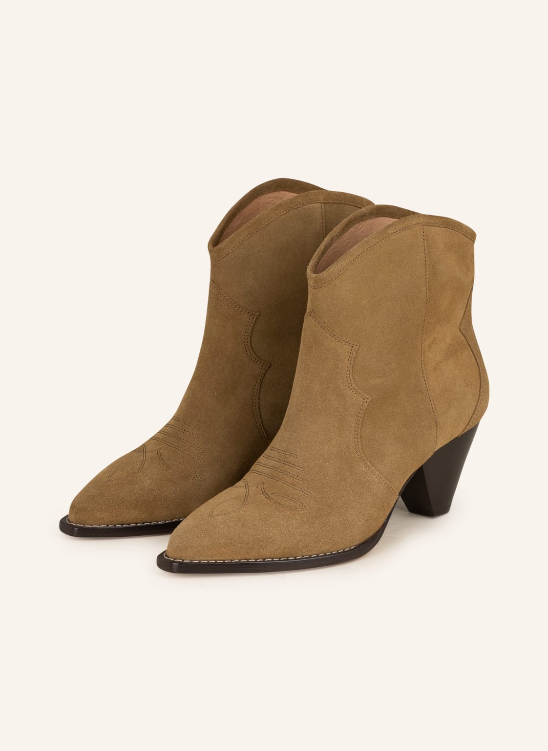 Isabel Marant Cowboy Boots Darizo beige von Isabel marant