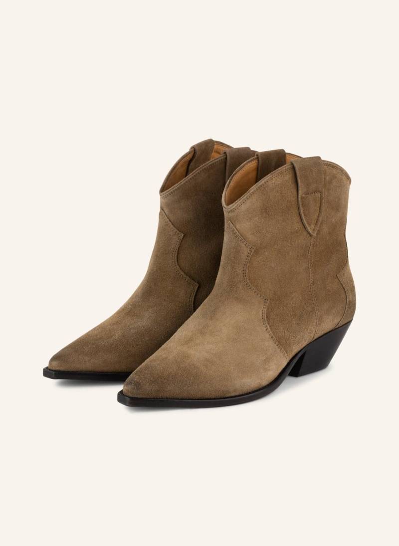 Isabel Marant Cowboy Boots Dewina beige von Isabel marant