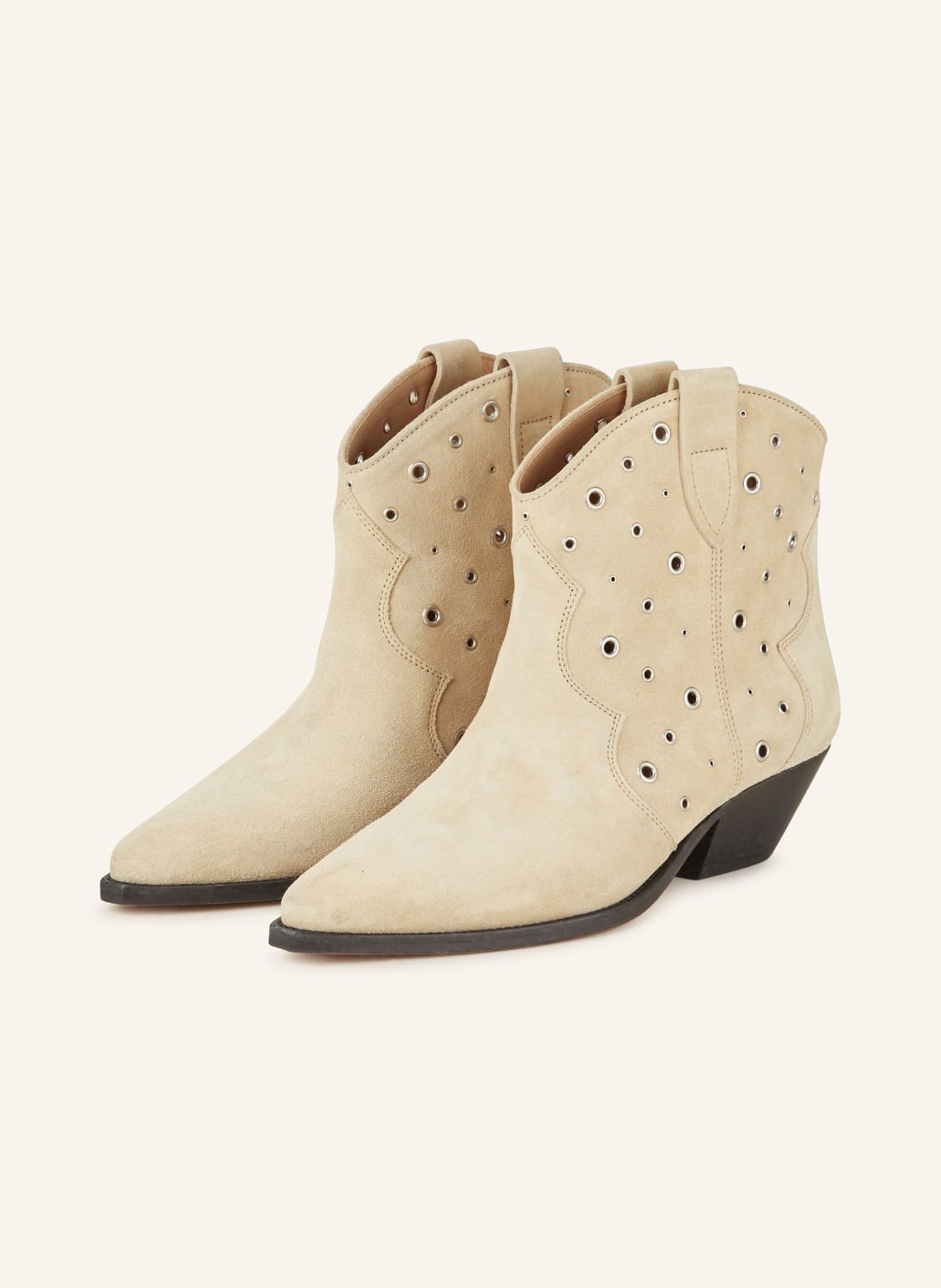 Isabel Marant Cowboy Boots Dewina beige von Isabel marant