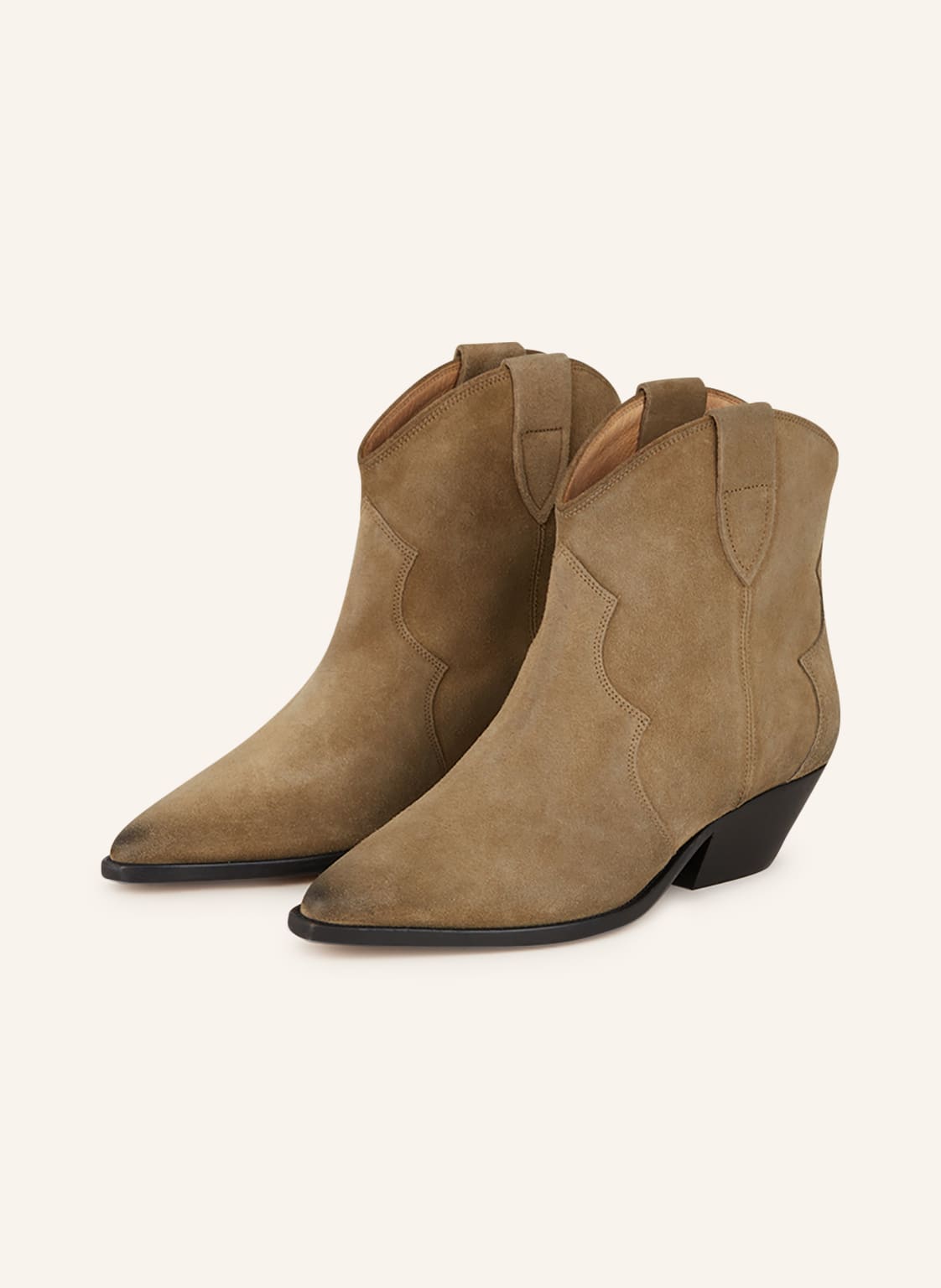 Isabel Marant Cowboy Boots Dewina beige von Isabel marant