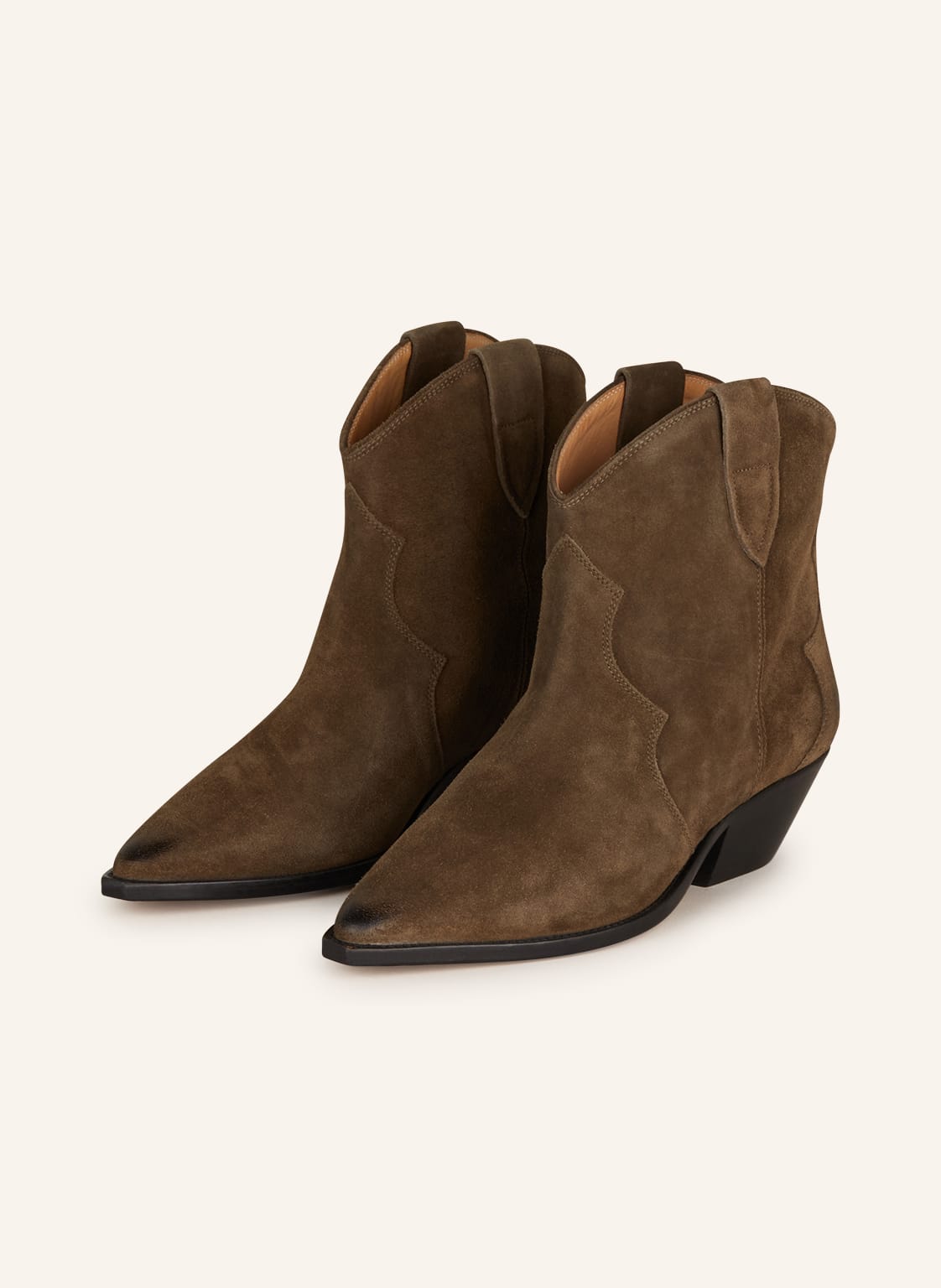 Isabel Marant Cowboy Boots Dewina gruen von Isabel marant