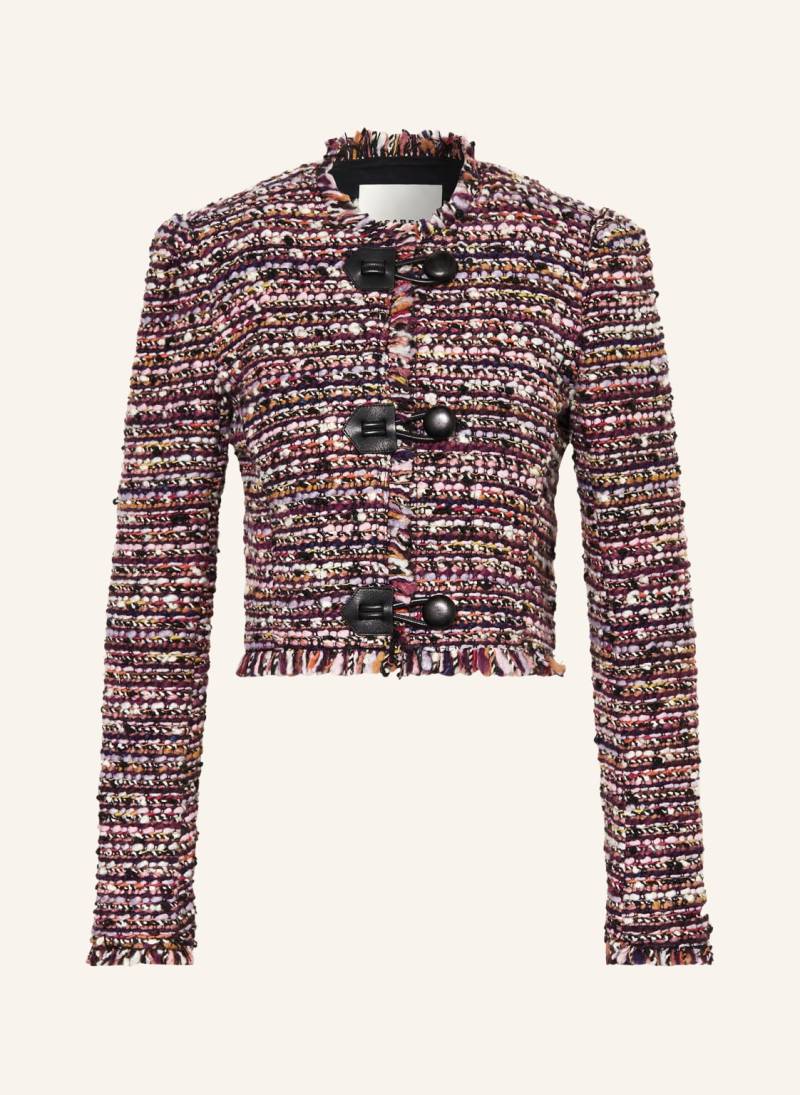 Isabel Marant Kastenjacke Gradilia Aus Tweed lila von Isabel marant