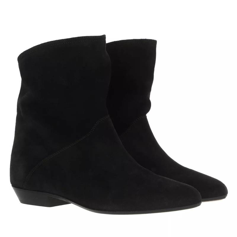 Isabel Marant Boots & Stiefeletten - Solvan Ankle Boots Suede Leather - Gr. 36 (EU) - in Schwarz - für Damen von Isabel marant