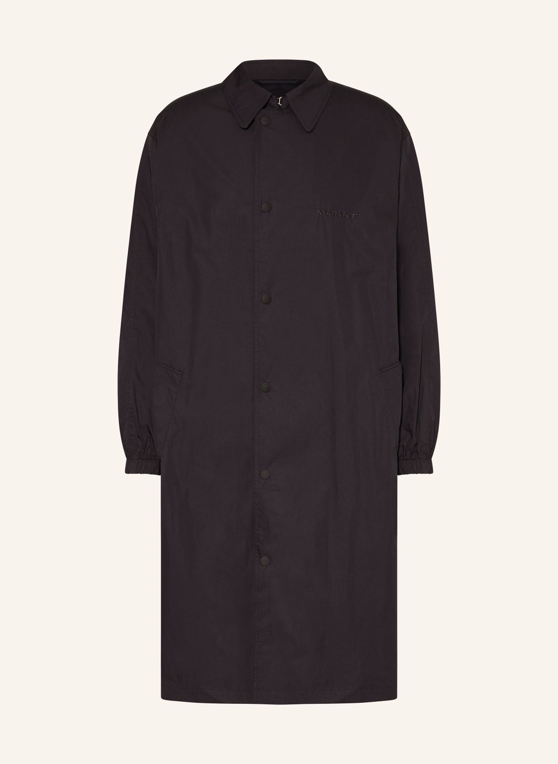 Isabel Marant Trenchcoat Balthazar-Gb schwarz von Isabel marant