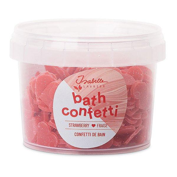 Badekonfetti Rot - Duft: Erdbeere Damen  35g von Isabelle Laurier