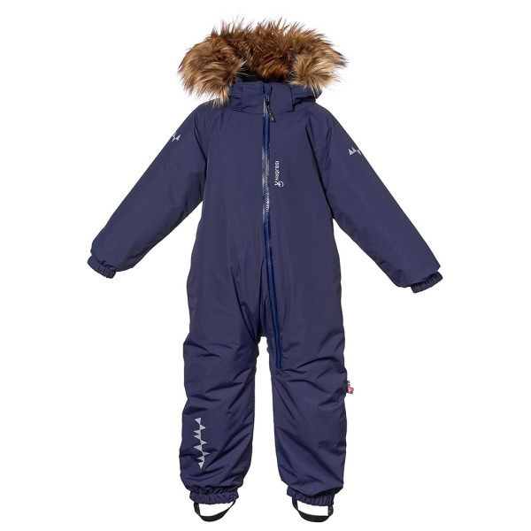 Isbjörn - Kid's Toddler Padded Jumpsuit with Fur - Overall Gr 92 blau Isbjörn - Kid's Toddler Padded Jumpsuit with Fur - Overall Gr 92 blau von Isbjörn