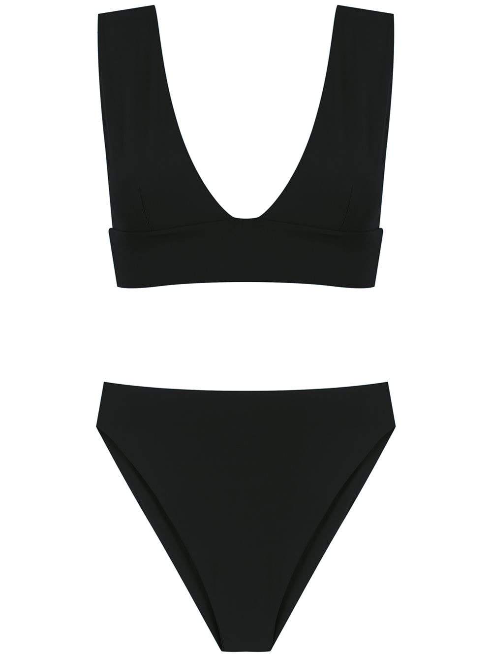 Isolda cut-out bikini set - Black von Isolda