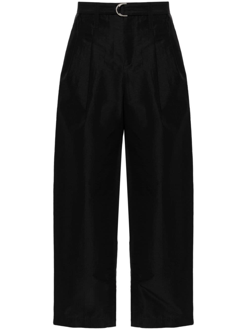 Issey Miyake Enfold high-waist wide-leg trousers - Black von Issey Miyake