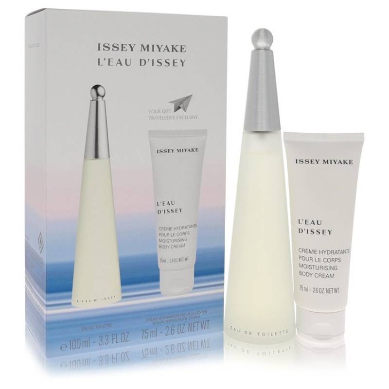 Issey Miyake L'EAU D'ISSEY (issey Miyake) Gift Set -- 98 ml Eau DeToilette Spray + 77 ml Body Cream von Issey Miyake