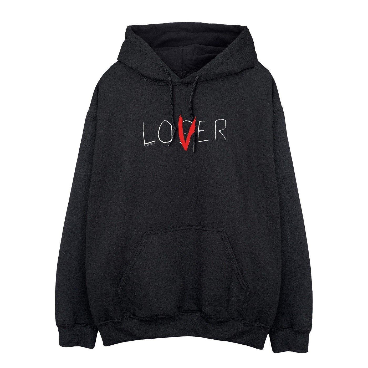 Loser Lover Kapuzenpullover Herren Schwarz 3XL von It