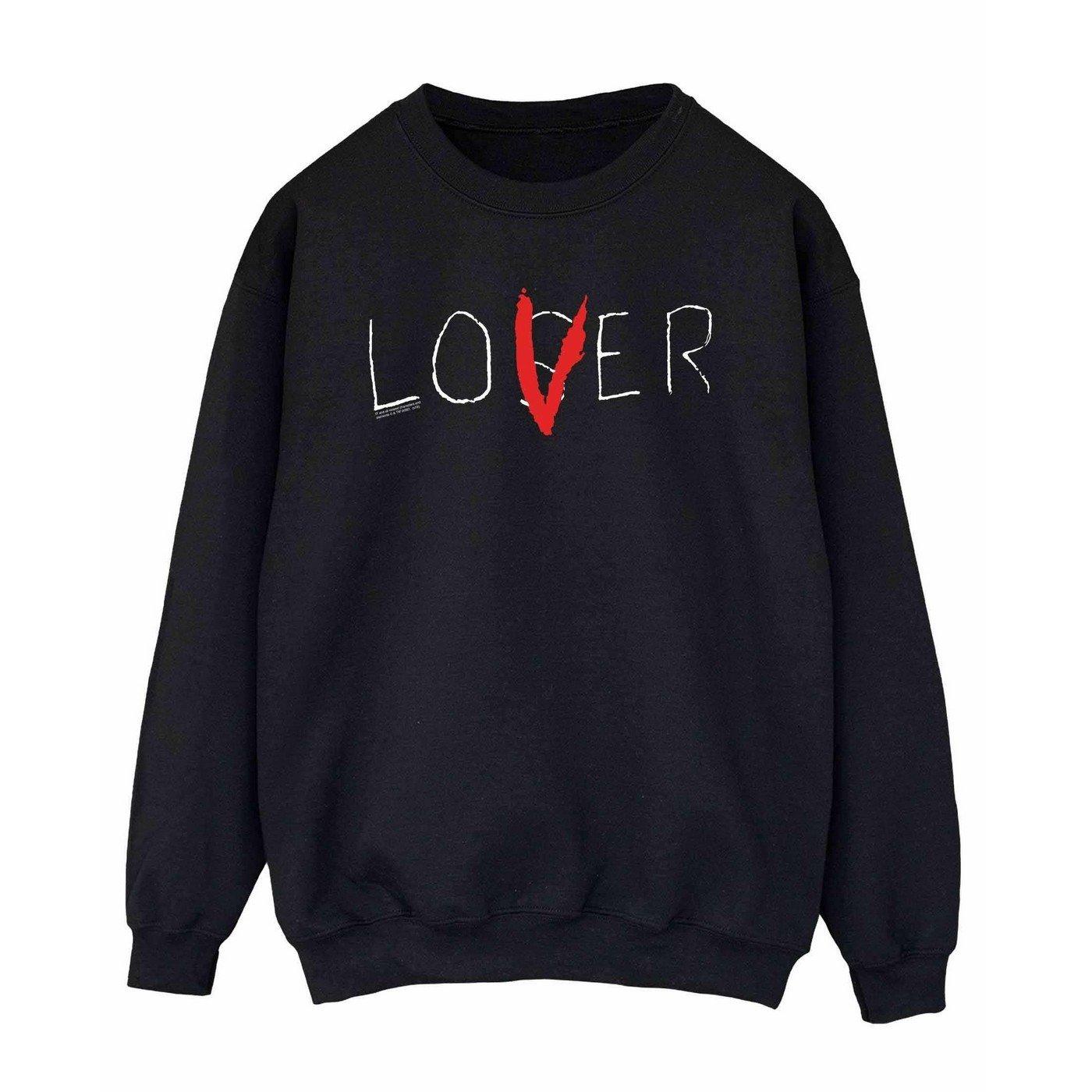 Loser Lover Sweatshirt Damen Schwarz XXL von It