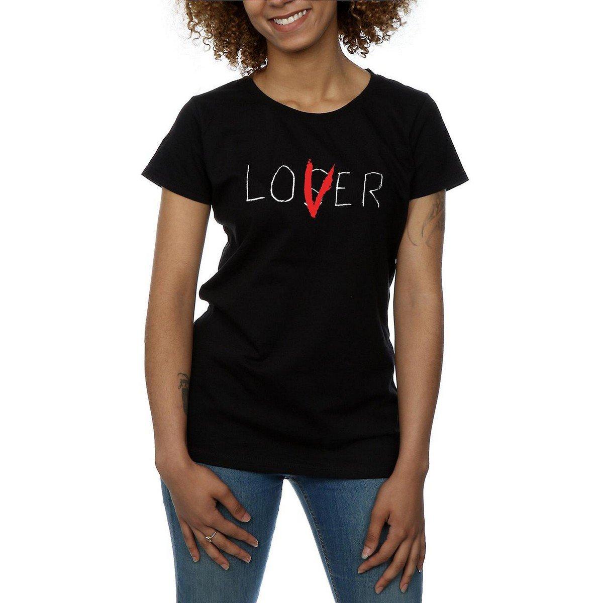 Loser Lover Tshirt Damen Schwarz XXL von It
