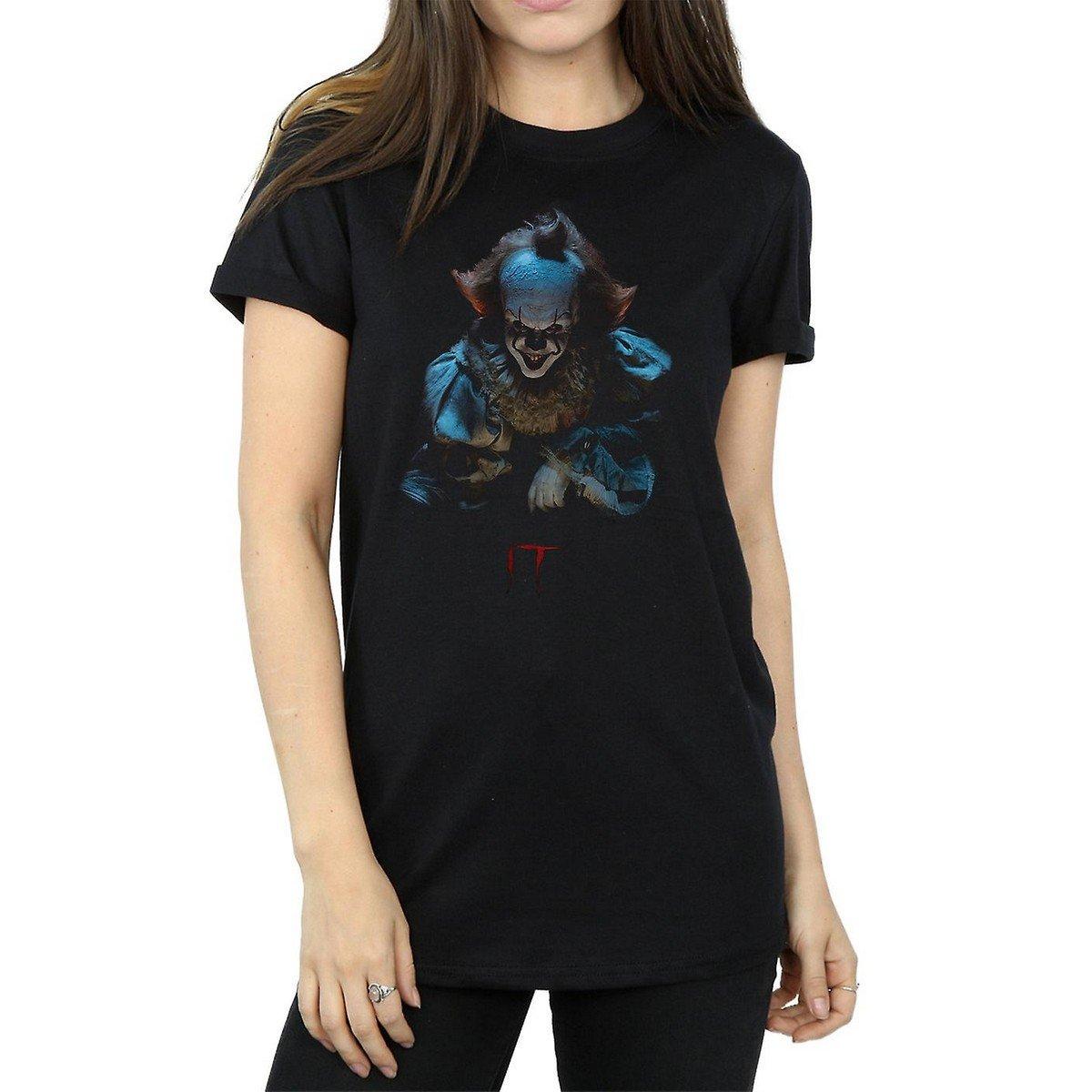 Pennywise Grin Tshirt Damen Schwarz L von It