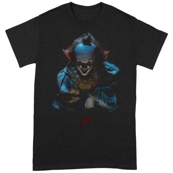 Pennywise Grin Tshirt Damen Schwarz L von It