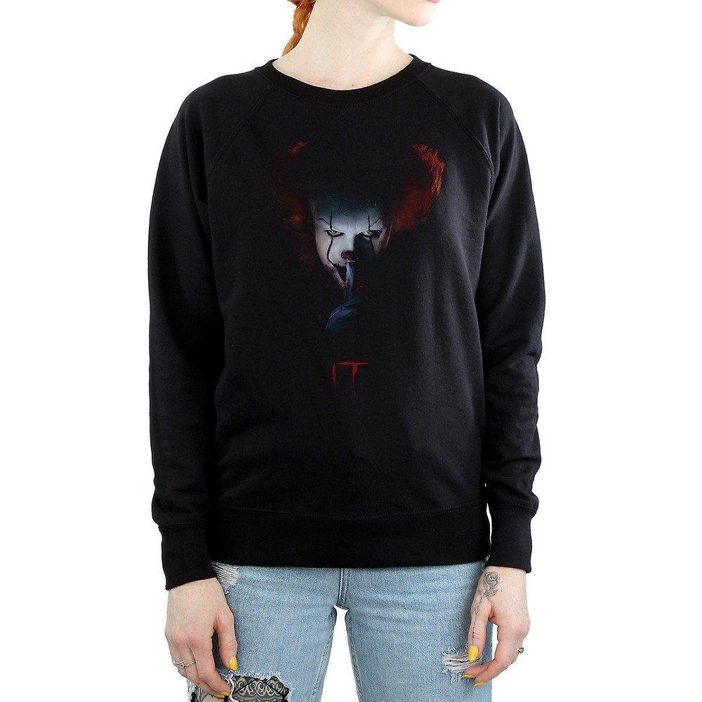 Pennywise Quiet Sweatshirt Damen Schwarz L von It