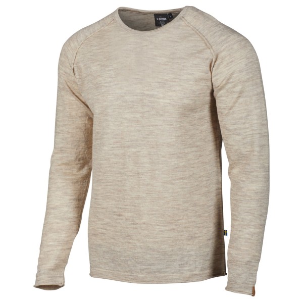 Ivanhoe of Sweden - NLS Beech Crewneck - Wollpullover Gr M beige/grau von Ivanhoe of Sweden