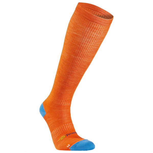 Ivanhoe of Sweden - Wool Sock Compression - Kompressionssocken Gr 46-48 orange von Ivanhoe of Sweden