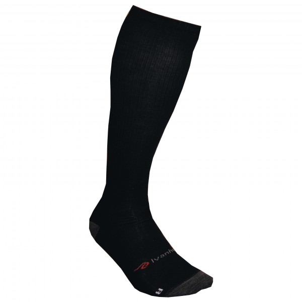 Ivanhoe of Sweden - Wool Sock Compression - Kompressionssocken Gr 46-48 schwarz von Ivanhoe of Sweden