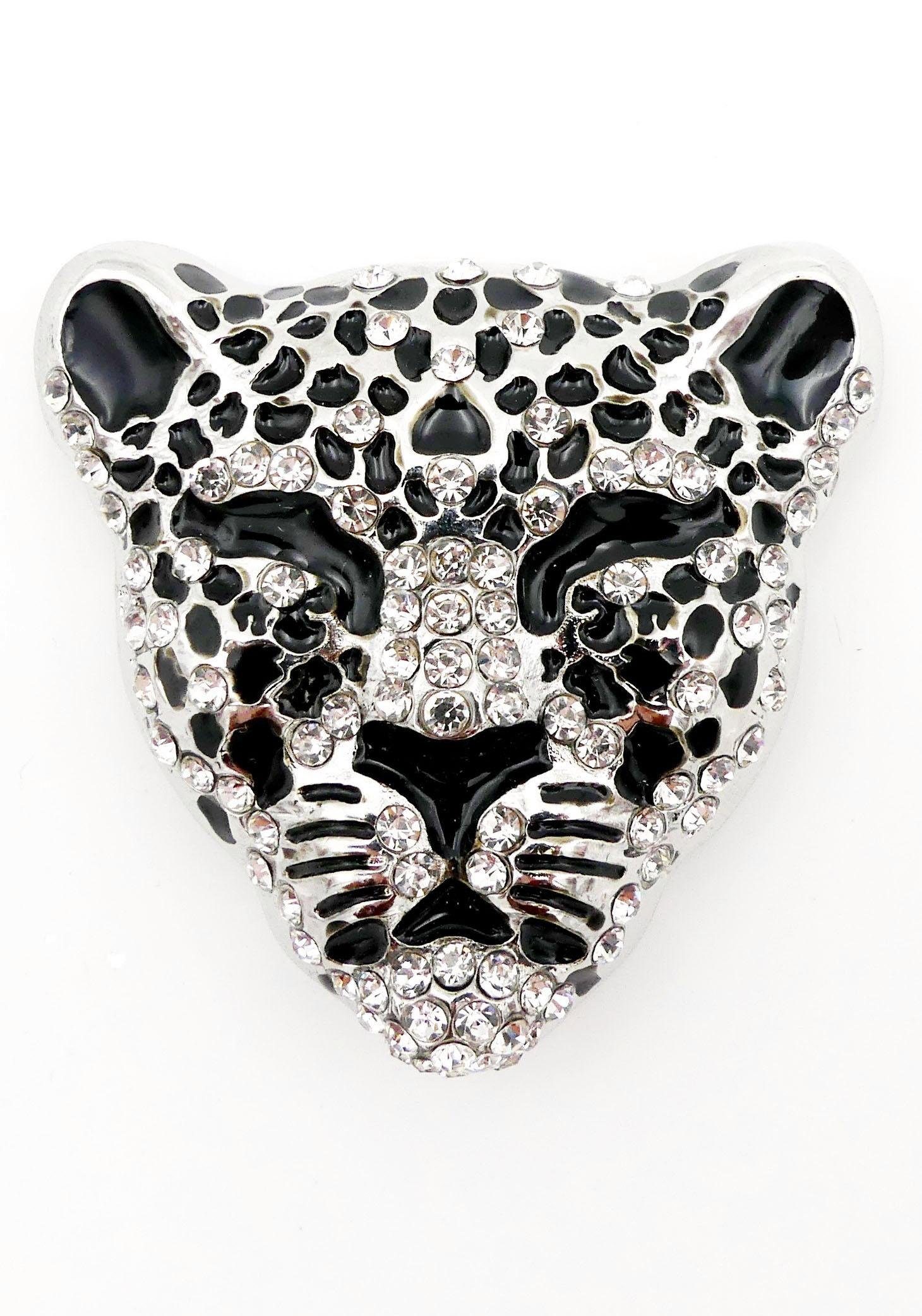 Firetti Brosche »Schmuck Geschenk Ansteckschmuck Leopard« von Firetti