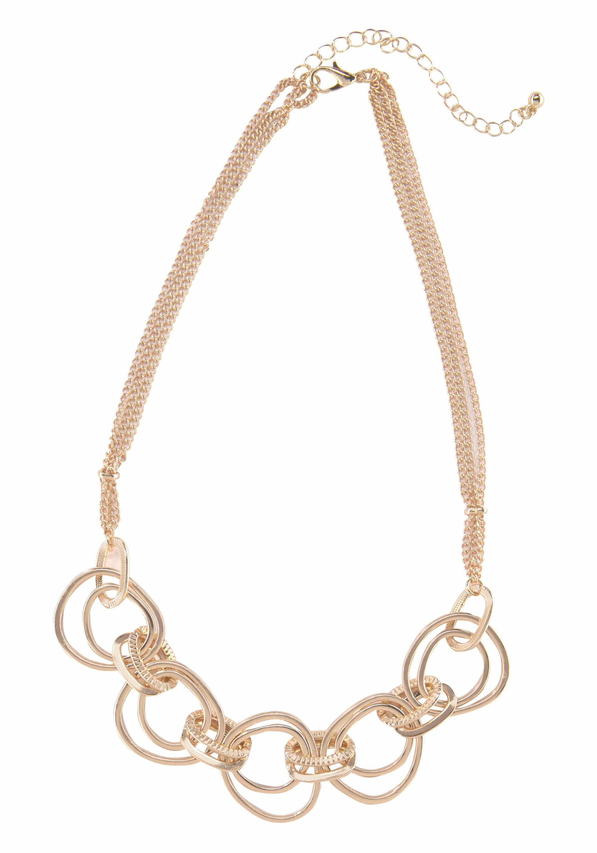 Firetti Collier »eingehängte Ringzierde, mehrreihig«, (1 tlg.) von Firetti