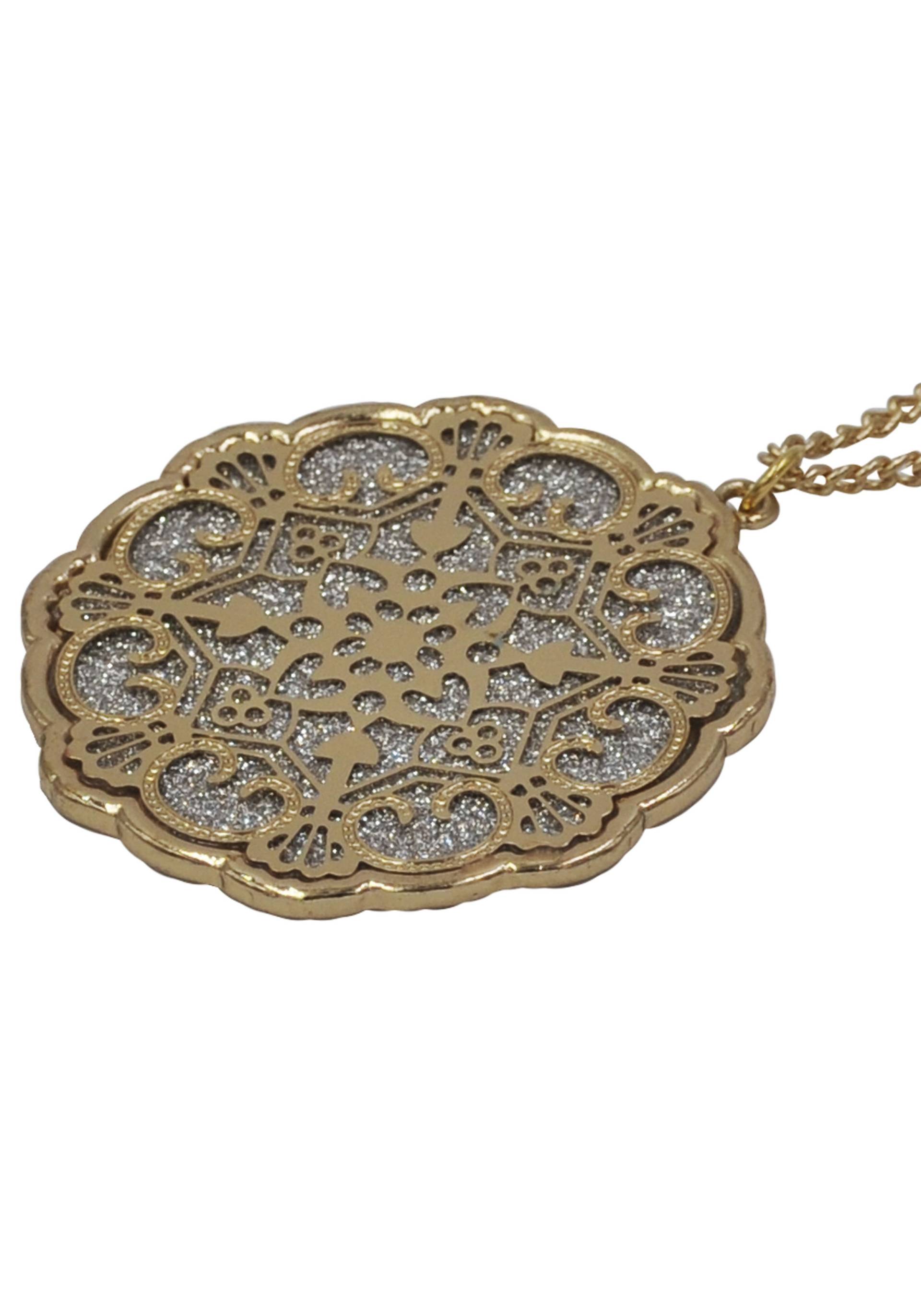J.Jayz Kette mit Anhänger »Goldfarbenen Flower«, mit Glasstein J.Jayz Kette mit Anhänger »Goldfarbenen Flower«, mit Glasstein von Firetti