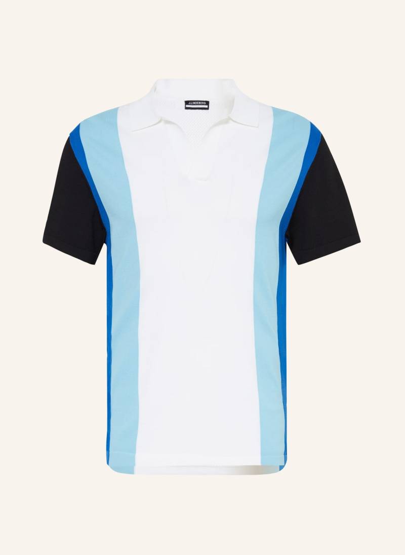 J.Lindeberg Funktions-Poloshirt Learco blau von J.LINDEBERG