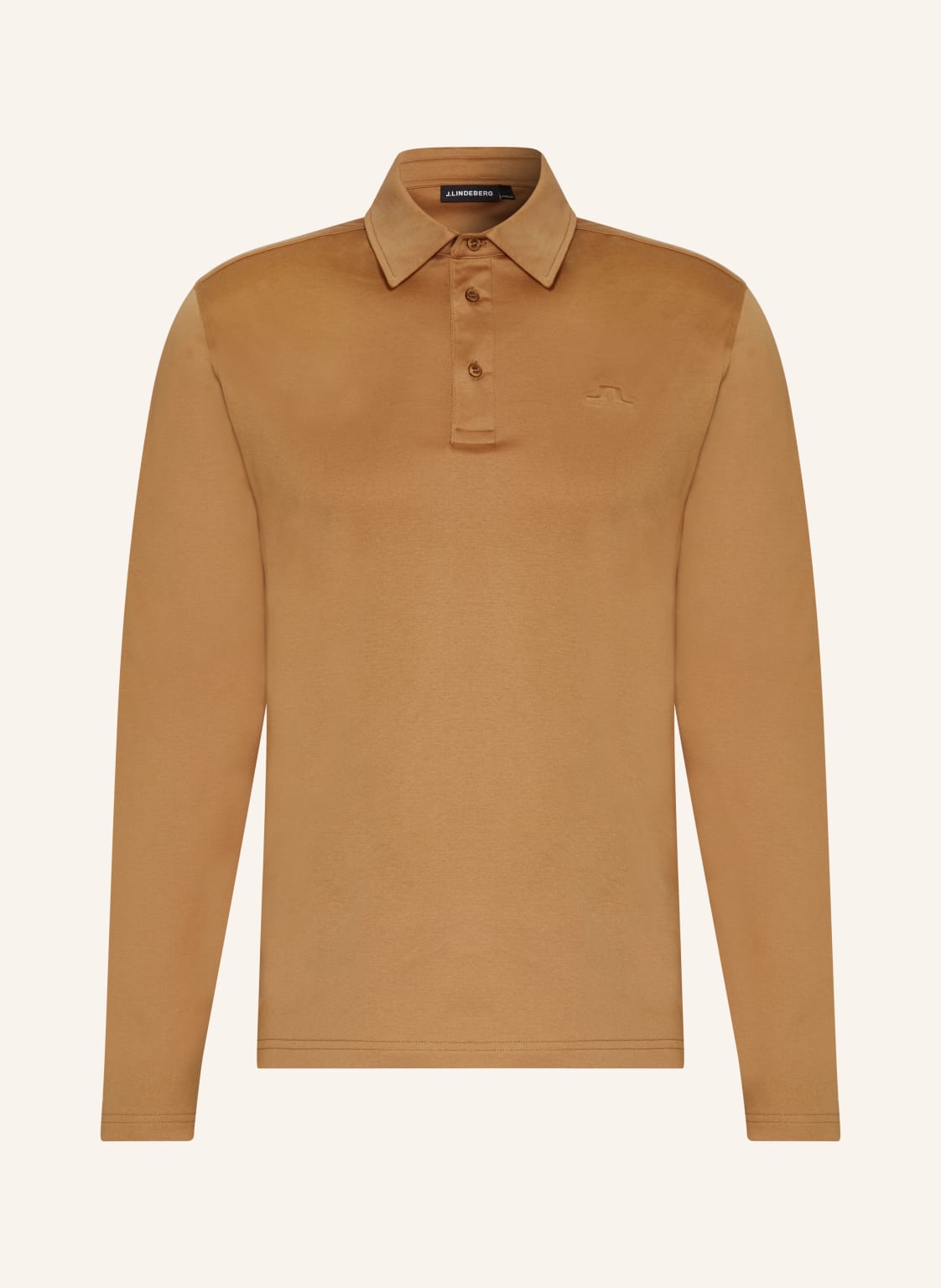 J.Lindeberg Jersey-Poloshirt braun von J.LINDEBERG