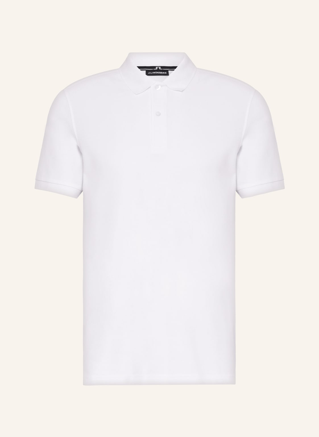 J.Lindeberg Piqué-Poloshirt weiss von J.LINDEBERG