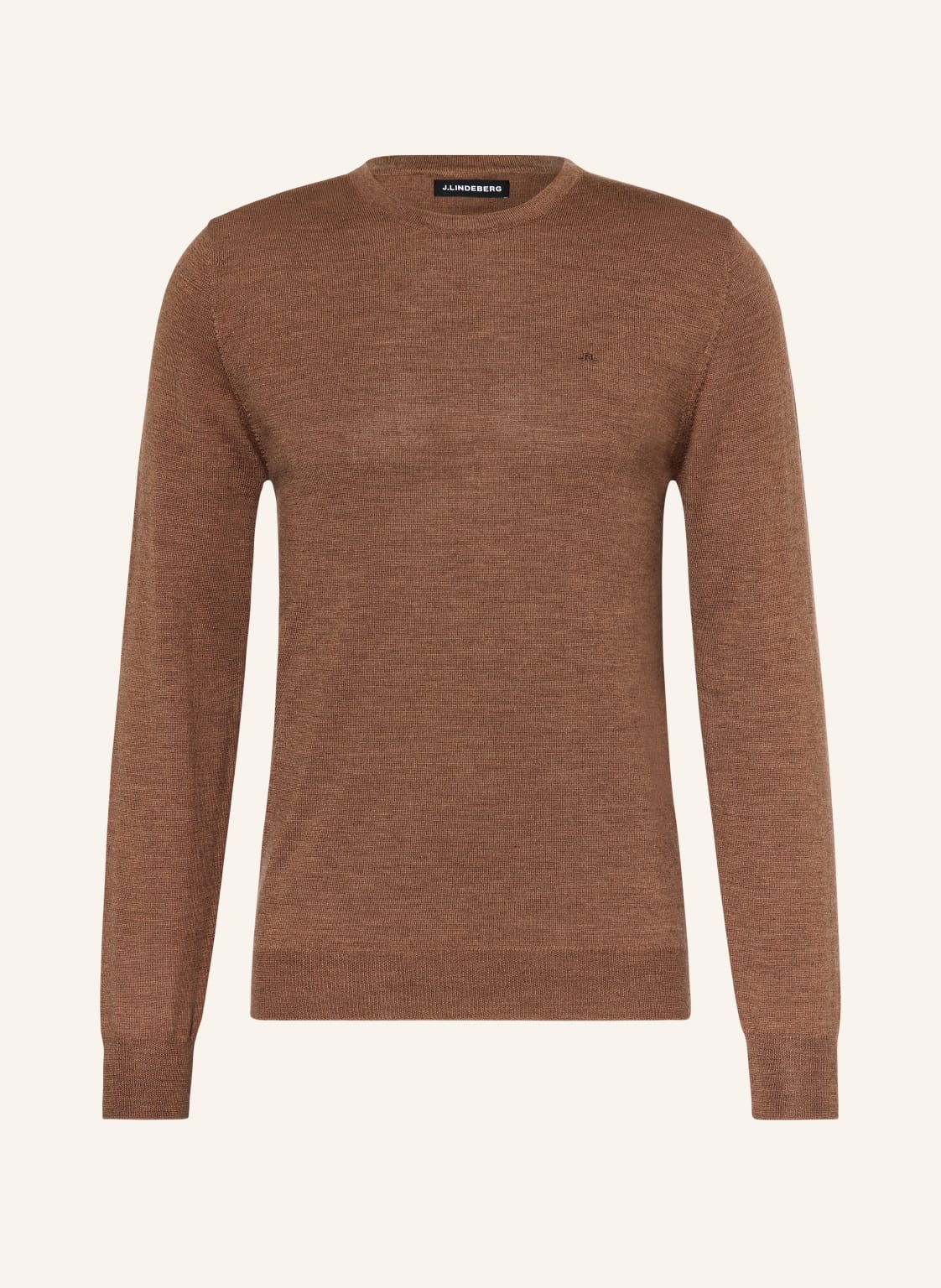 J.Lindeberg Pullover Aus Merinowolle braun von J.LINDEBERG