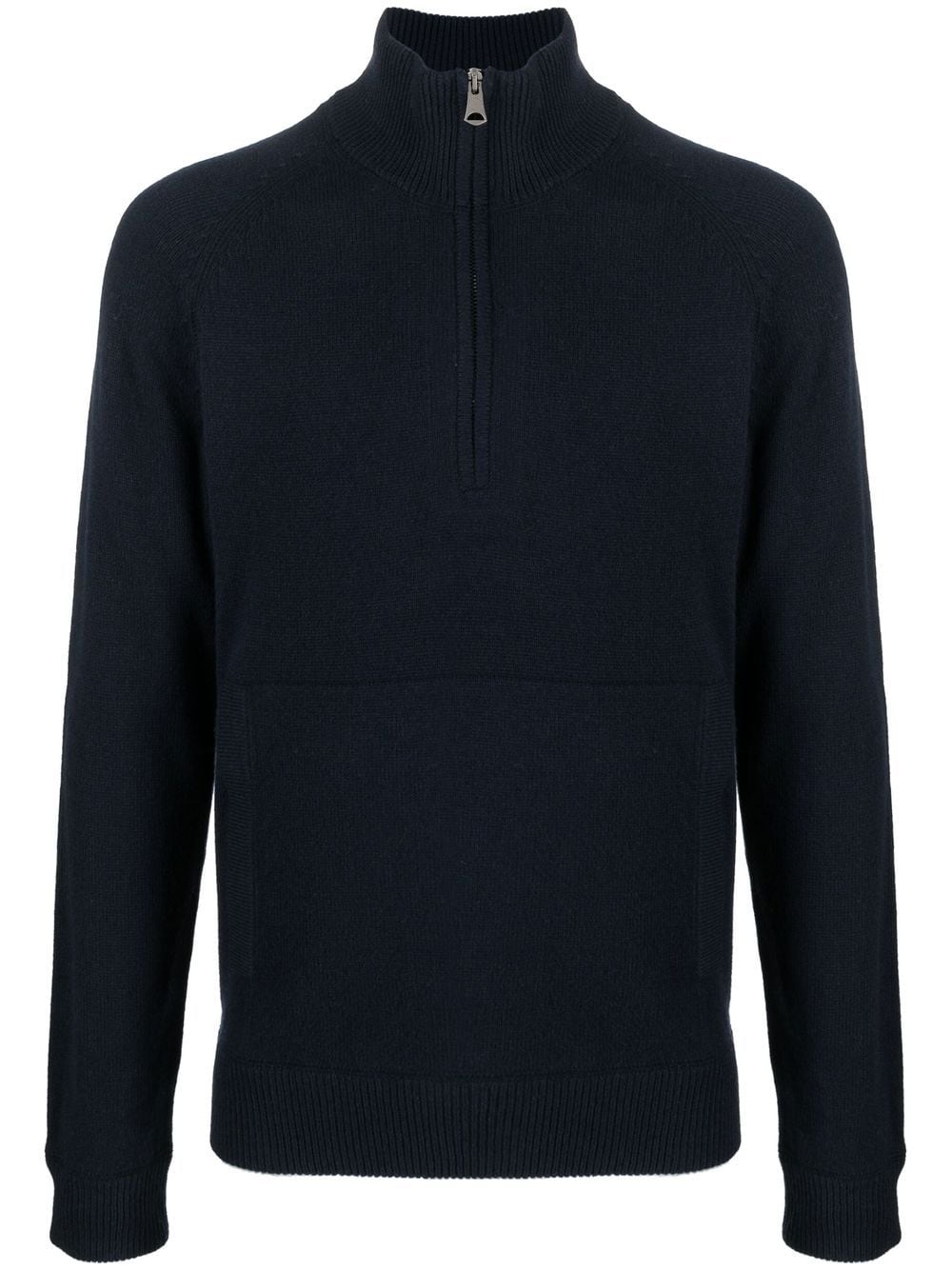 J.Lindeberg Collin half-zip knit jumper - Blue von J.Lindeberg