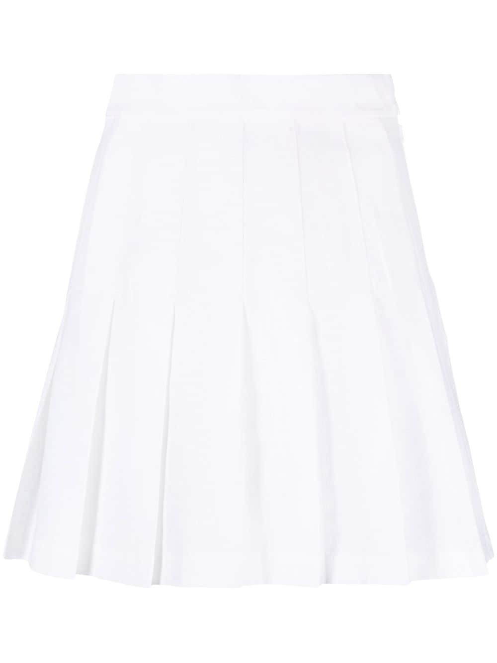 J.Lindeberg Fay pleated skirt - White von J.Lindeberg