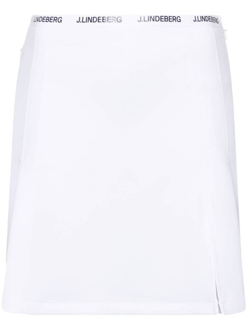 J.Lindeberg Keisha A-line miniskirt - White von J.Lindeberg