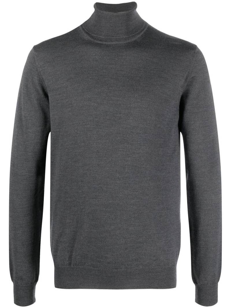 J.Lindeberg Lyd roll-neck jumper - Grey von J.Lindeberg