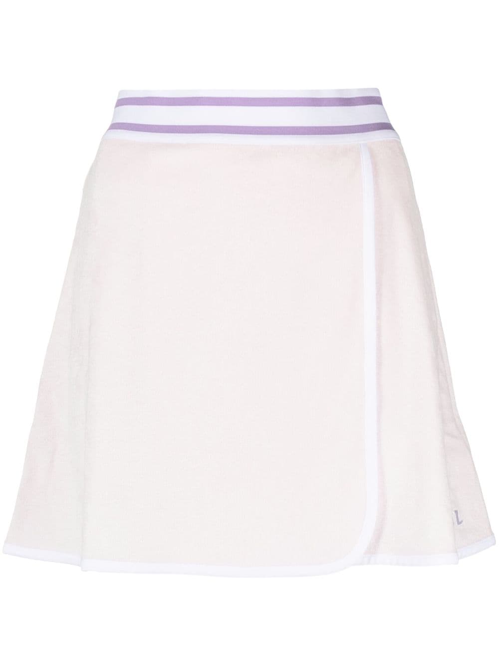 J.Lindeberg Rae pile performance skirt - Pink von J.Lindeberg