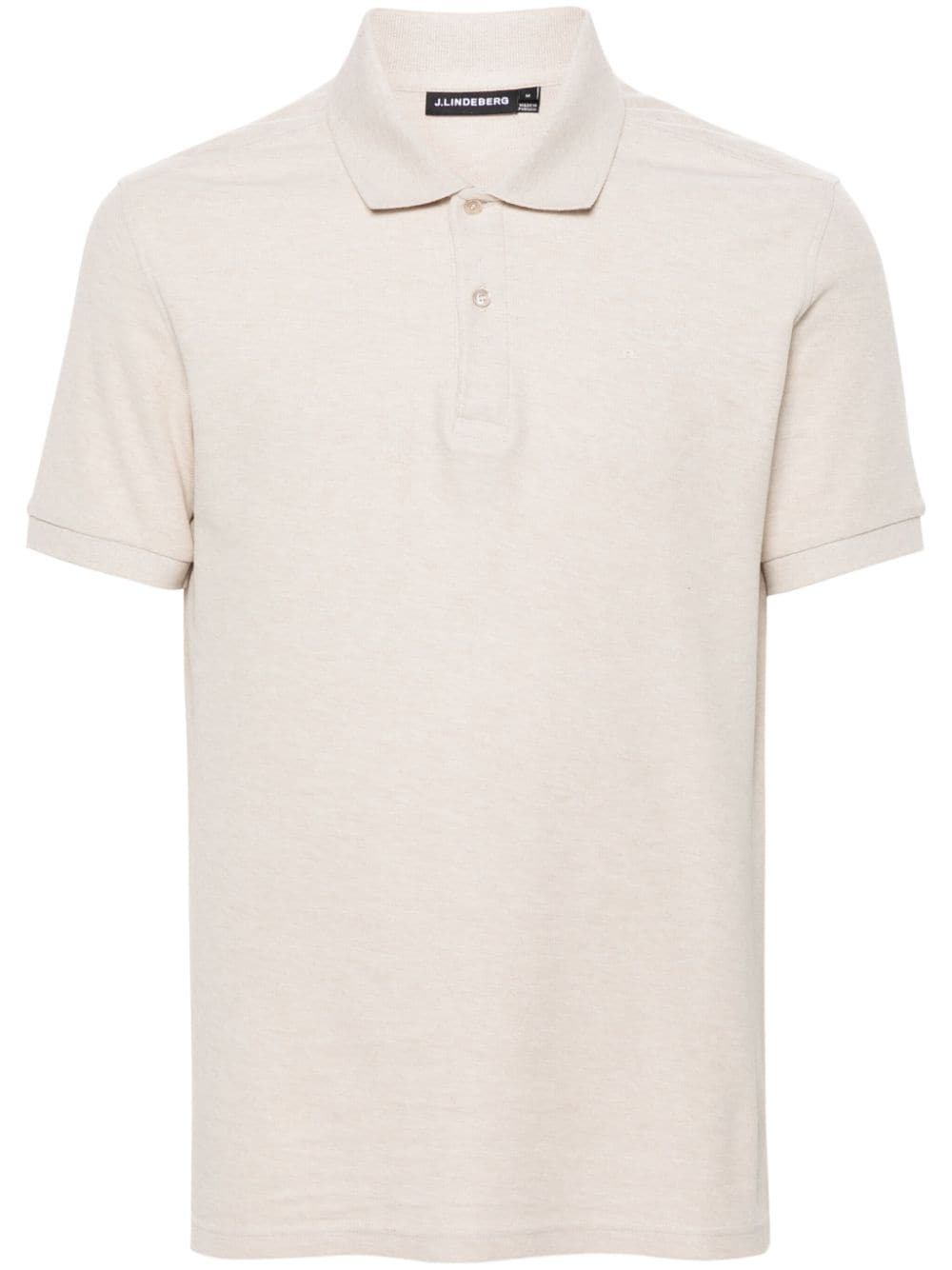 J.Lindeberg Troy piqué polo shirt - Neutrals von J.Lindeberg