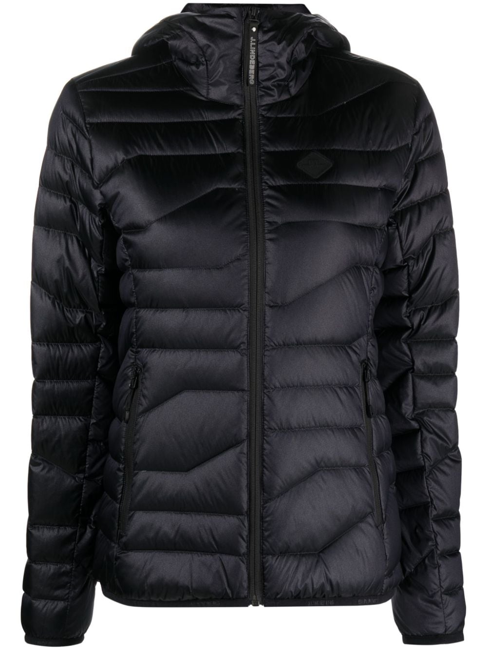 J.Lindeberg W Cliff hooded down jacket - Black von J.Lindeberg