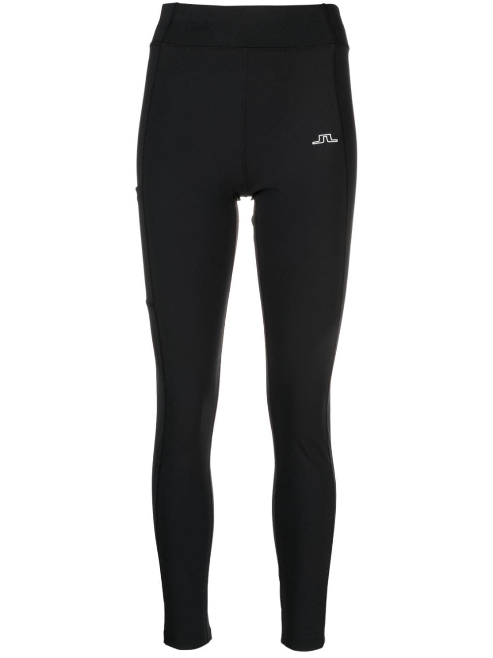 J.Lindeberg Zena logo-print performance leggings - Black von J.Lindeberg