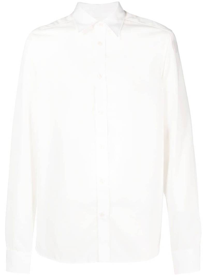 J.Lindeberg slim-fit button-up shirt - White von J.Lindeberg