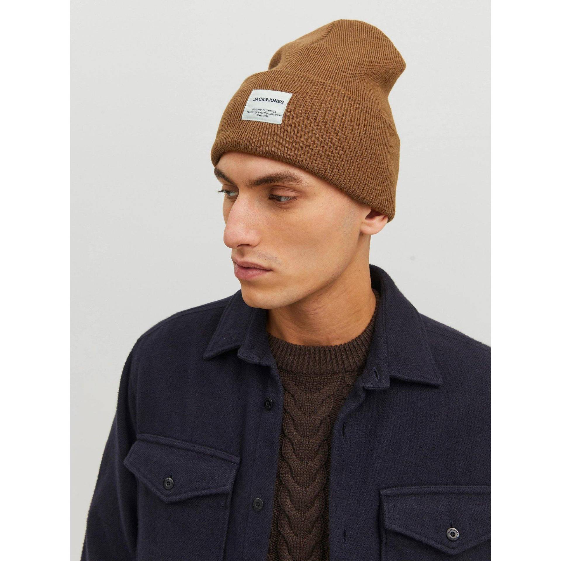 Beanie Herren Cognac ONE SIZE von JACK & JONES