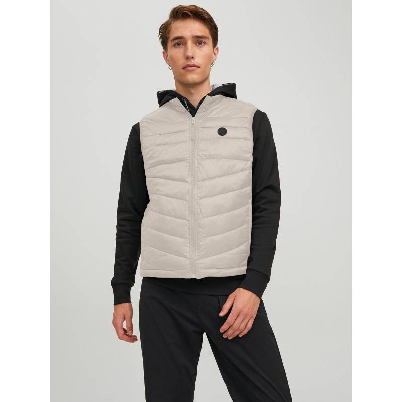 Gilet Herren Ecru M von JACK & JONES