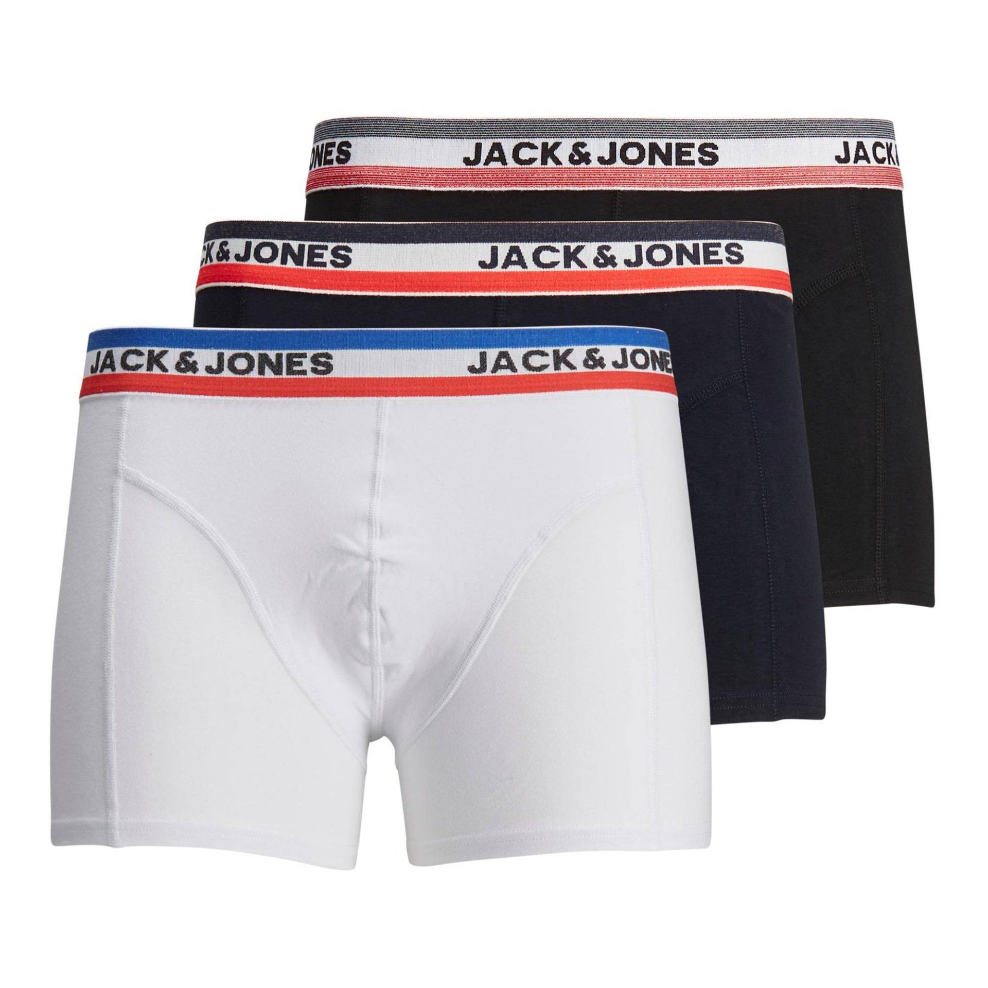 Triopack, Pantys Herren Multicolor L von JACK & JONES