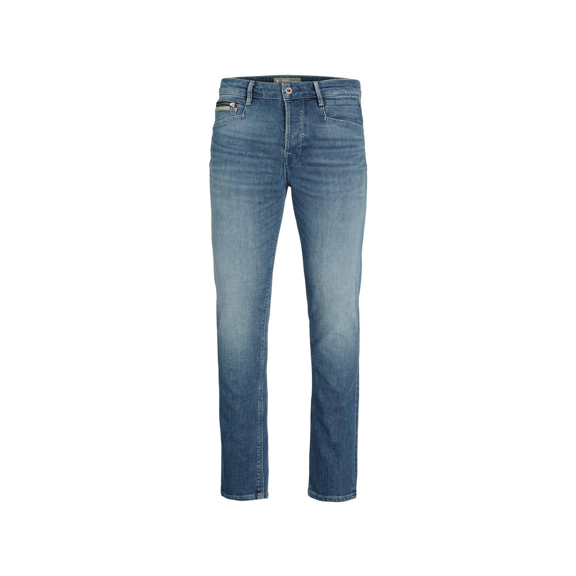 Jeans, Regular Fit Herren Hellblau L30/W32 von JACK & JONES